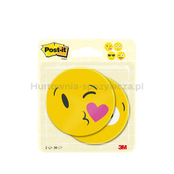 Post-It Karteczki samoprzylepne w ksztalcie Emotikone
