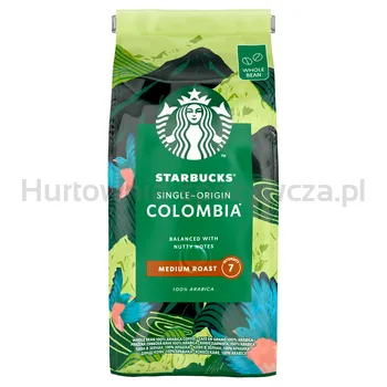 Starbucks Single-Origin Colombia 100% Arabica Całe Ziarna 450 G