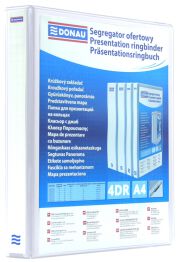 Donau Segregator ofertowy PP, A4/4RD/20, biały 