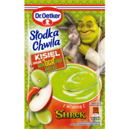 Dr. Oetker Słodka Chwila Shrek Kisiel Winogrono Jabłko 29 g