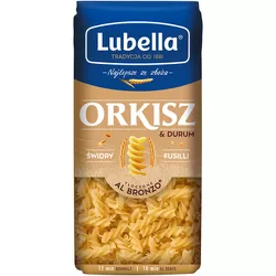 Lubella ORKISZ Makaron ŚWIDRY FUSILLI 400g