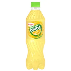 Hortex Gazowany Owoc napój o smaku cytrynowym 1,5l SK