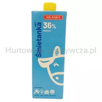 Bieruń Śmietanka UHT 36% 1l