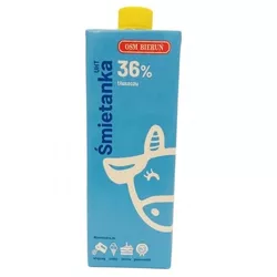 Bieruń Śmietanka UHT 36% 1l