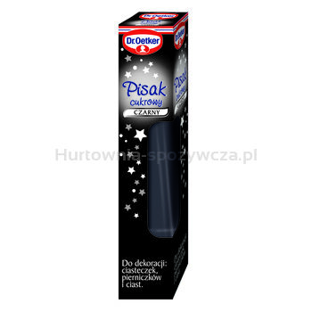 Pisak Cukrowy Czarny Dr.Oetker 19G