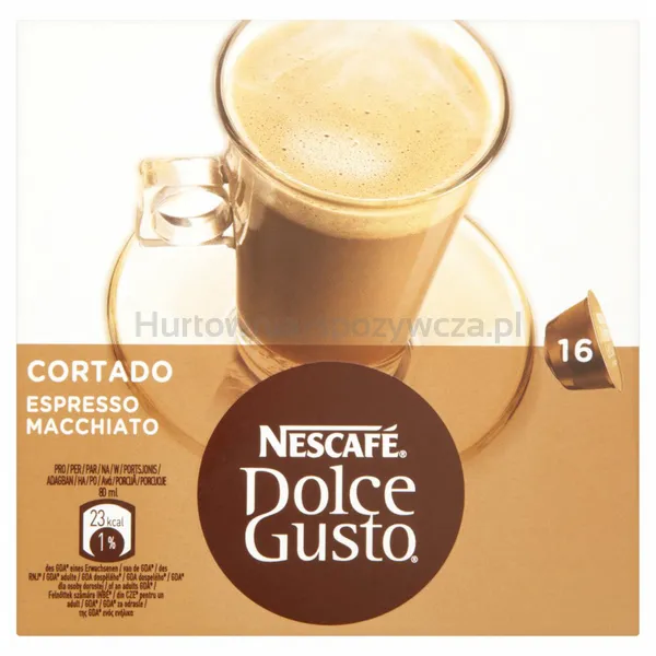 Nescafe Kawa W Kapsułkach Dolce Gusto Cortado Espresso Macchiato 101G