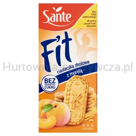 Sante Fit Ciasteczka Zbożowe Z Morelą Bez Cukru 300G