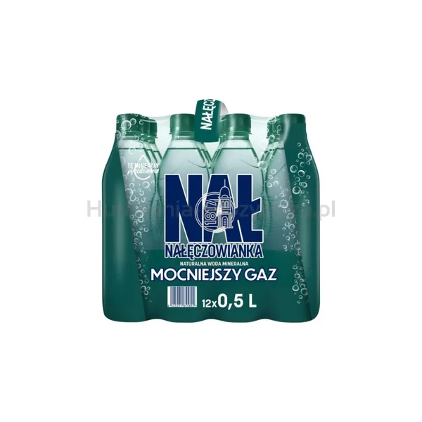 Nałęczowianka Woda Naturalna mocniejszy gaz 0,5 l