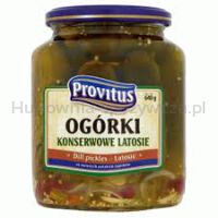 Provitus Ogórki Konserowe Latosie  640G