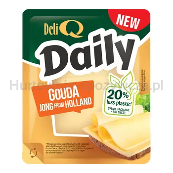 DeliQ DAILY Holenderska Gouda plastry 100g