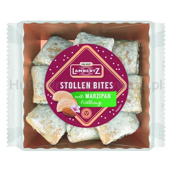 Lambertz Stollen z nadzieniem marcepanowym 350g