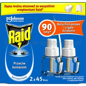 Raid Zapas Do Urządzenia Elektr. 90 Nocy 54Ml