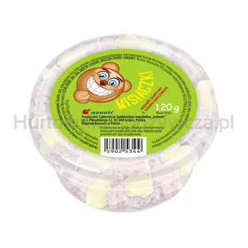 Jedność Misiaczki Pastylki pudrowe z sokami owocowymi 120 g