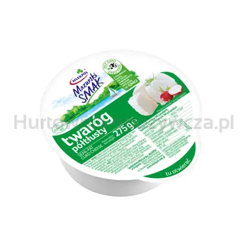 Mazurski Smak Twaróg Półtłusty 275g