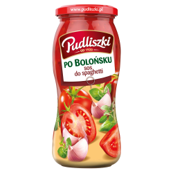 Pudliszki Sos Włoski Do Spaghetti 500G(data przydatności 16.12.2025)