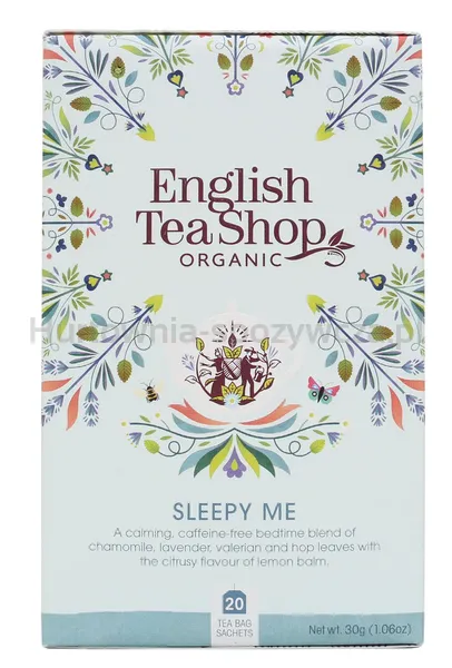 Herbatka Ziołowa Sleepy Me (20X1,5) Bio 30 G