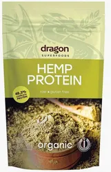 Białko z konopni, 48% białka bez dodatku cukru, bezglutenowe BIO 200 g