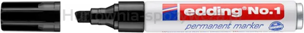 Edding Marker permanentny no.1 1-5mm, czarny 