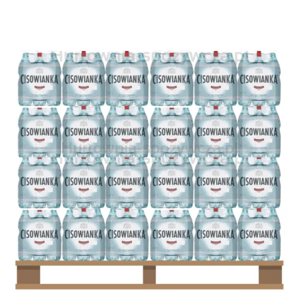 Woda Cisowianka Niegazowana 1,5L<br>(Paleta 504 szt.)