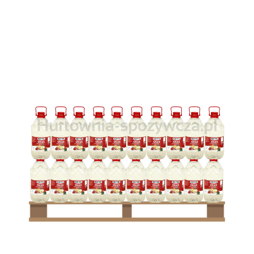 Rolnik Ocet Spirytusowy 10%  5 L (Półpaleta 60 szt.)