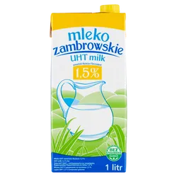 Mlekpol Mleko Zambrowskie UHT1,5% 1L