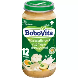 BoboVita Zupa kalafiorowa z żółtkiem i ziemniaczkami po 12 miesiącu 250 g