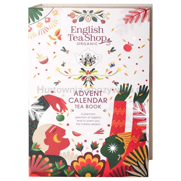 Kalendarz Adwentowy Tea Book Cream – 25 Piramidek Bio 50G Bn