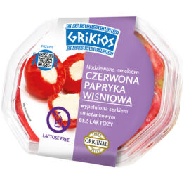 Grikios Czerwona Papryka Wiśniowa Z Serem Bez Laktozy 200G