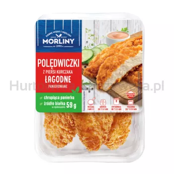 Morliny Polędwiczki z piersi kurczaka łagodne 350g