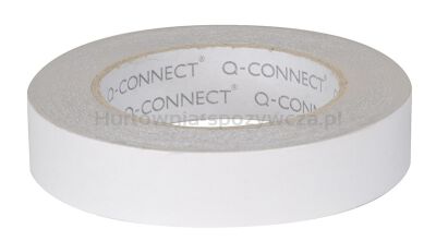Taśma dwustronna montażowa Q-CONNECT, piankowa, 18mm, 3m, biała