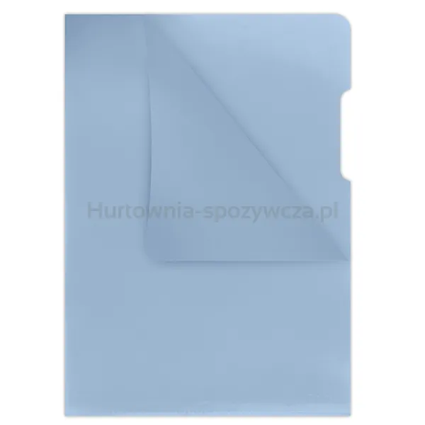 Donau Obwoluta typu L, PP, A4, krystal, 180mikr., niebieska 