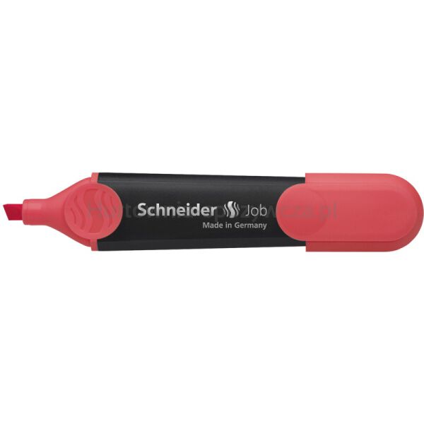 Schneider Zakreślacz Job, 1-5 mm, czerwony  - 3