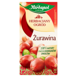 Herbapol Herbaciany Ogród Herbatka Owocowa Żurawina 20Torebek