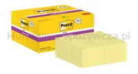 Karteczki samoprzylepne Post-it® Super Sticky (622-SSCY-24VP), 47,6x47,6mm, 21x90 kart.+3x90 kart. gratis, żółte - 4