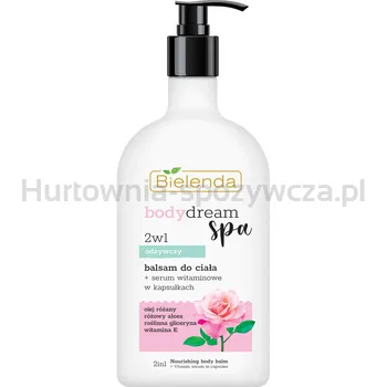 Bielenda Body Dream Spa 2W1 Odżywczy Balsam Do Ciała + Serum Witaminowe W Kapsułkach 350 Ml