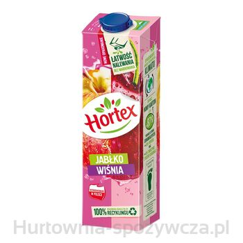 Hortex Jabłko Wiśnia Napój Karton 1 L