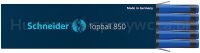 Schneider Wkład do pióra kulkowego Topball 850, 0,5 mm, niebieski  - 2