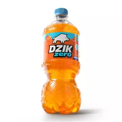 Dzik Zero Orange 850 ml Napój Gazowany