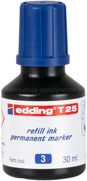 Tusz Do Uzupełniania Markerów Permanentnych E-T 25 Edding, Niebieski