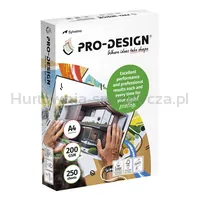 Pro-Design Fsc Papier kserosatynowany, klasa A++, A4, 168CIE, 200gsm, 250 ark.  - 2