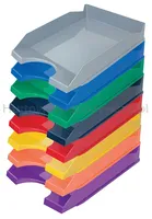 Szufladka Na Biurko Office Products, Polistyren/Pp, A4, Czerwona - 2