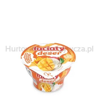 Deser na bazie maślanki o smaku mango lassi Łaciaty 170g