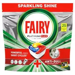 Kapsułki Do Zmywarki Fairy Platinum Plus Lemon 25 Szt.