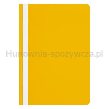 Skoroszyt A4 PP x 10 sztuk żółty