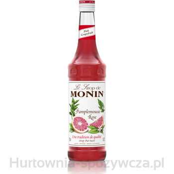 Monin Pink Grapefruit - Syrop Z Różowego Grejpfruta 0,7L