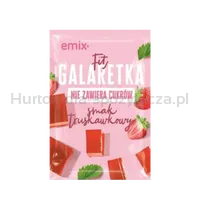 Galaretka FIT (bez cukru) truskawkowa emix 25g