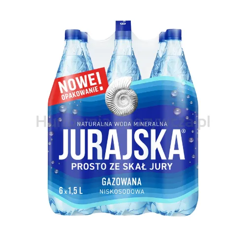 Woda Jurajska Gazowana 1,5 L