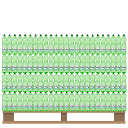 Woda Staropolanka 800 Gazowana 1,5 litra<br>(Paleta 504 szt.)