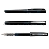 Platinum Pióro wieczne Prefounte Graphite Blue, M, w plastikowym opakowaniu, na blistrze, granatowe  - 5