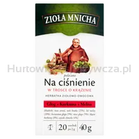 Zioła Mnicha Na Ciśnienie 20 Torebek /40G
